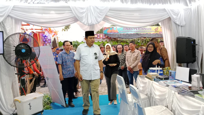 Budi Santosa Resmi Buka Pameran Pembangunan Kobar Expo 2024 