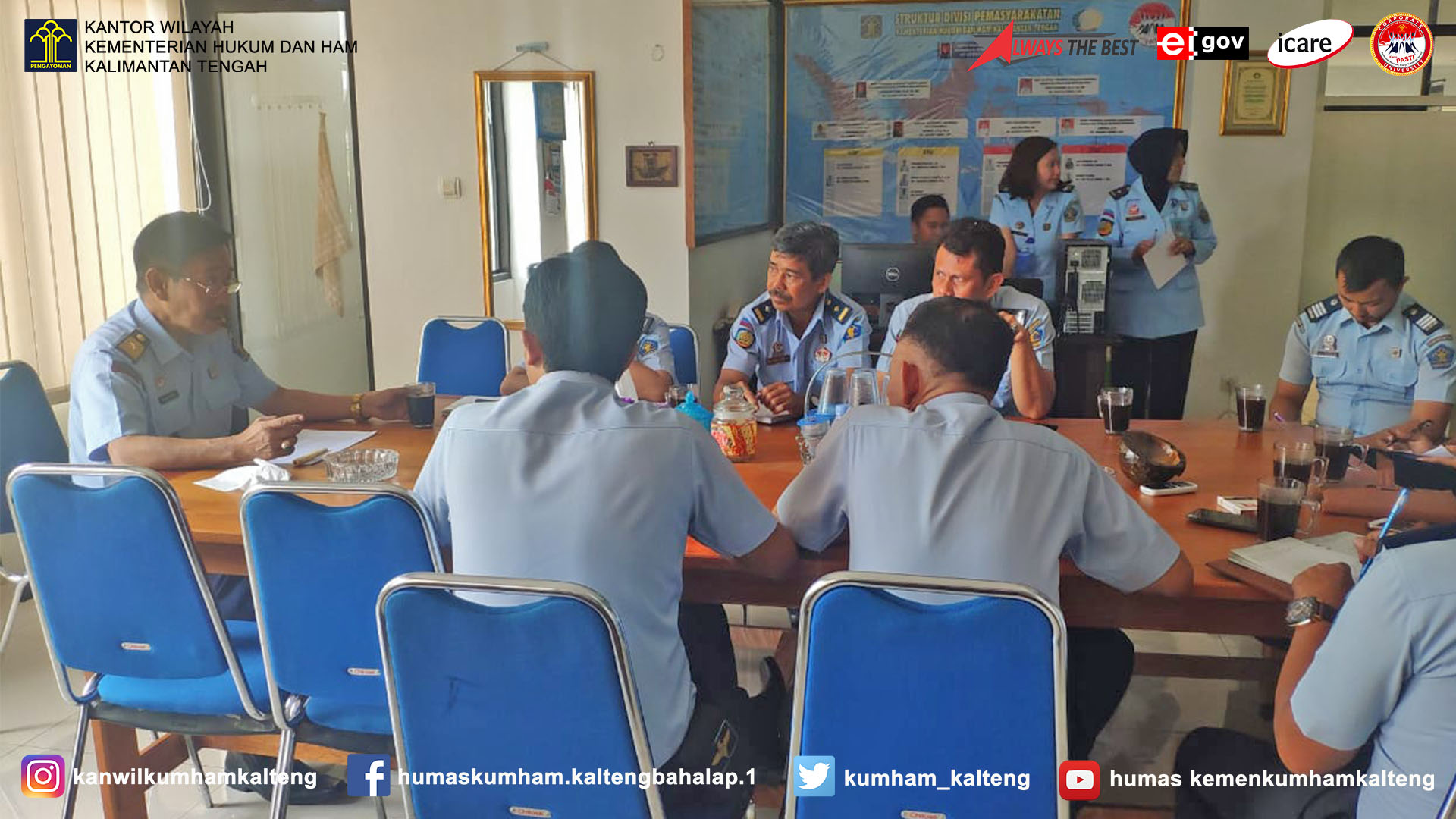 Kepala Divisi Pemasyarakatan Lakukan Rapat Terkait Crash Program