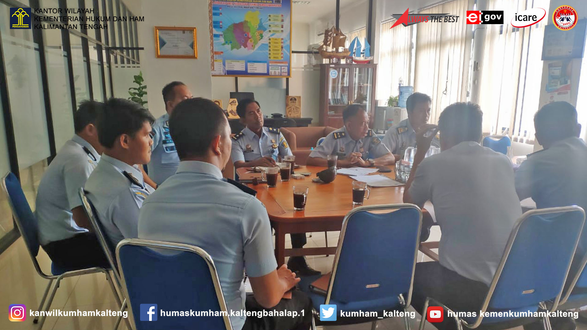 Kepala Divisi Pemasyarakatan Lakukan Rapat Terkait Crash Program