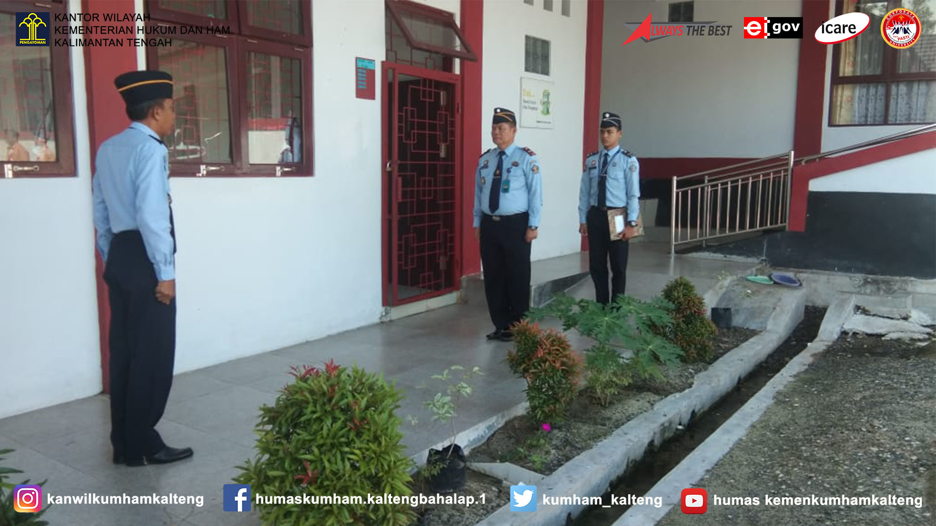 Tanamkan Sikap Bela Negara Dan Rasa Nasionalisme Kepala LPKA Ajak Petugas dan Andikpas Upacara Bendera