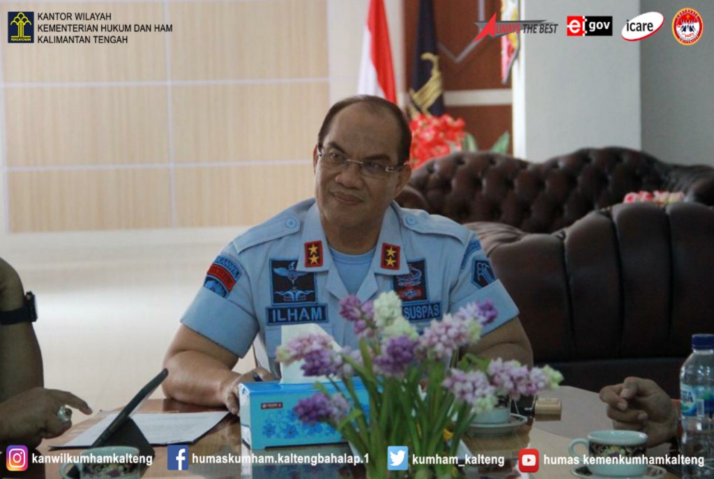 Kakanwil Pimpin Rapat Pimti Tentang Hasil Assessment Optimalisasi Pegawai Di Lapas Perempuan Kelas II Palangka Raya