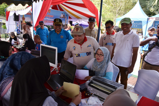 Optimalkan Realisasi Pajak Daerah, Pemkab Kobar Gelar Gebyar Panutan Pembayaran PBB