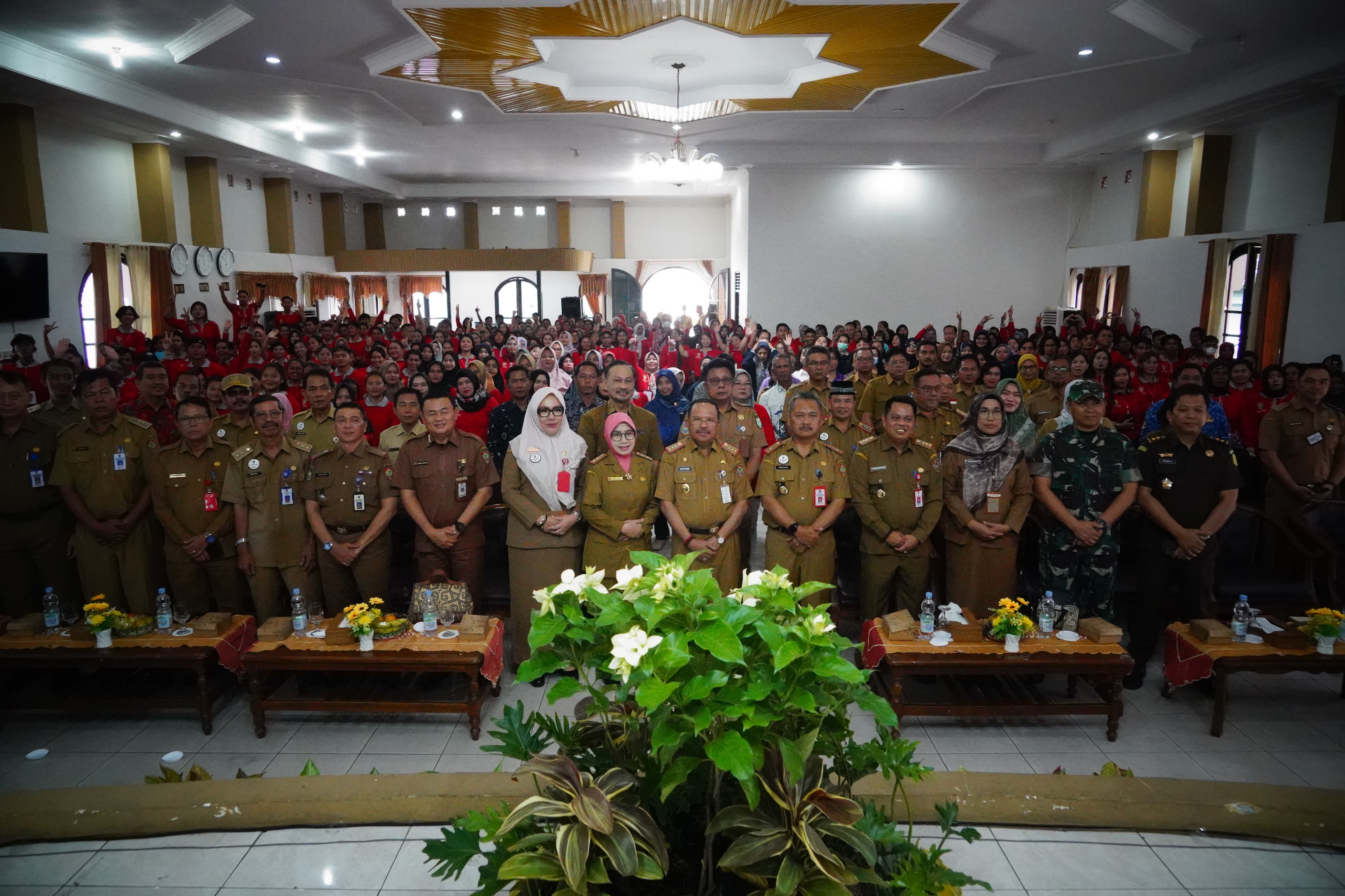 Sekda Nuryakin Buka Pelatihan Kerja Kejuruan Tata Boga, Anyaman Rotan dan Getah Nyatu Tahun 2023