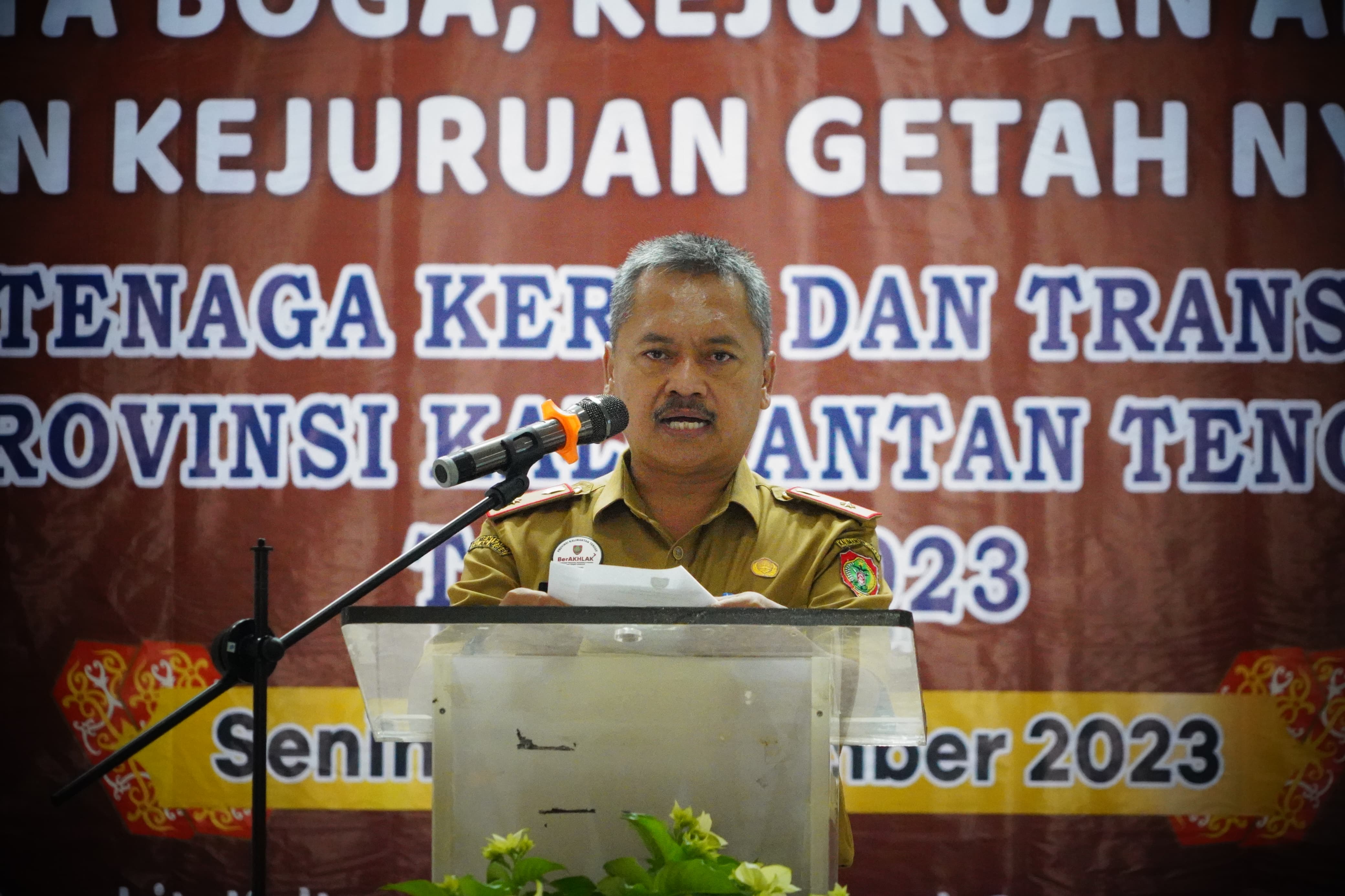 Sekda Nuryakin Buka Pelatihan Kerja Kejuruan Tata Boga, Anyaman Rotan dan Getah Nyatu Tahun 2023