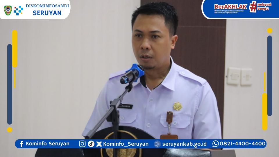 Pemkab Seruyan Gelar Sosialisasi e-Walidata SIPD-RI 2025, Dorong Penguatan Kualitas Data Daerah
