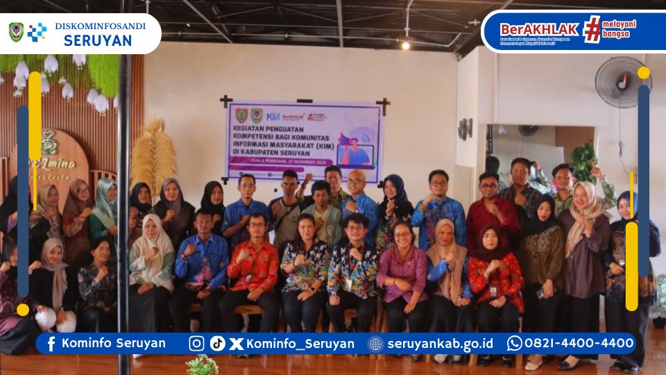 Perkuat Kemitraan Informasi Publik, Pemkab Seruyan Gelar Penguatan Kompetensi KIM