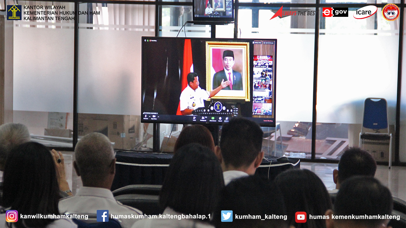 Melalui Video Teleconference, Sekjen Sampaikan Perencanaan Dan Penganggaran Tahun 2020