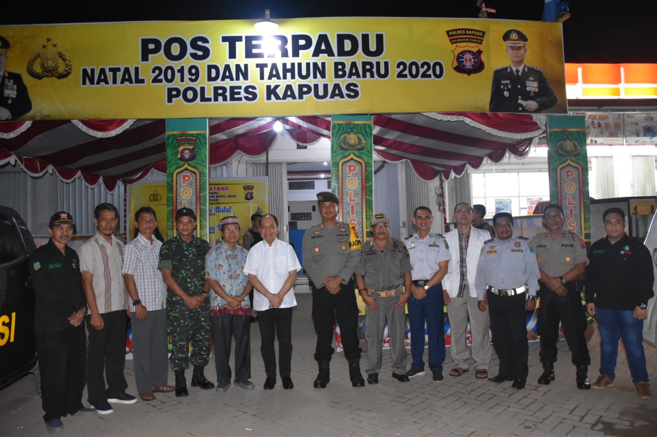 Bupati Kapuas Kunjungi Pos Pantau