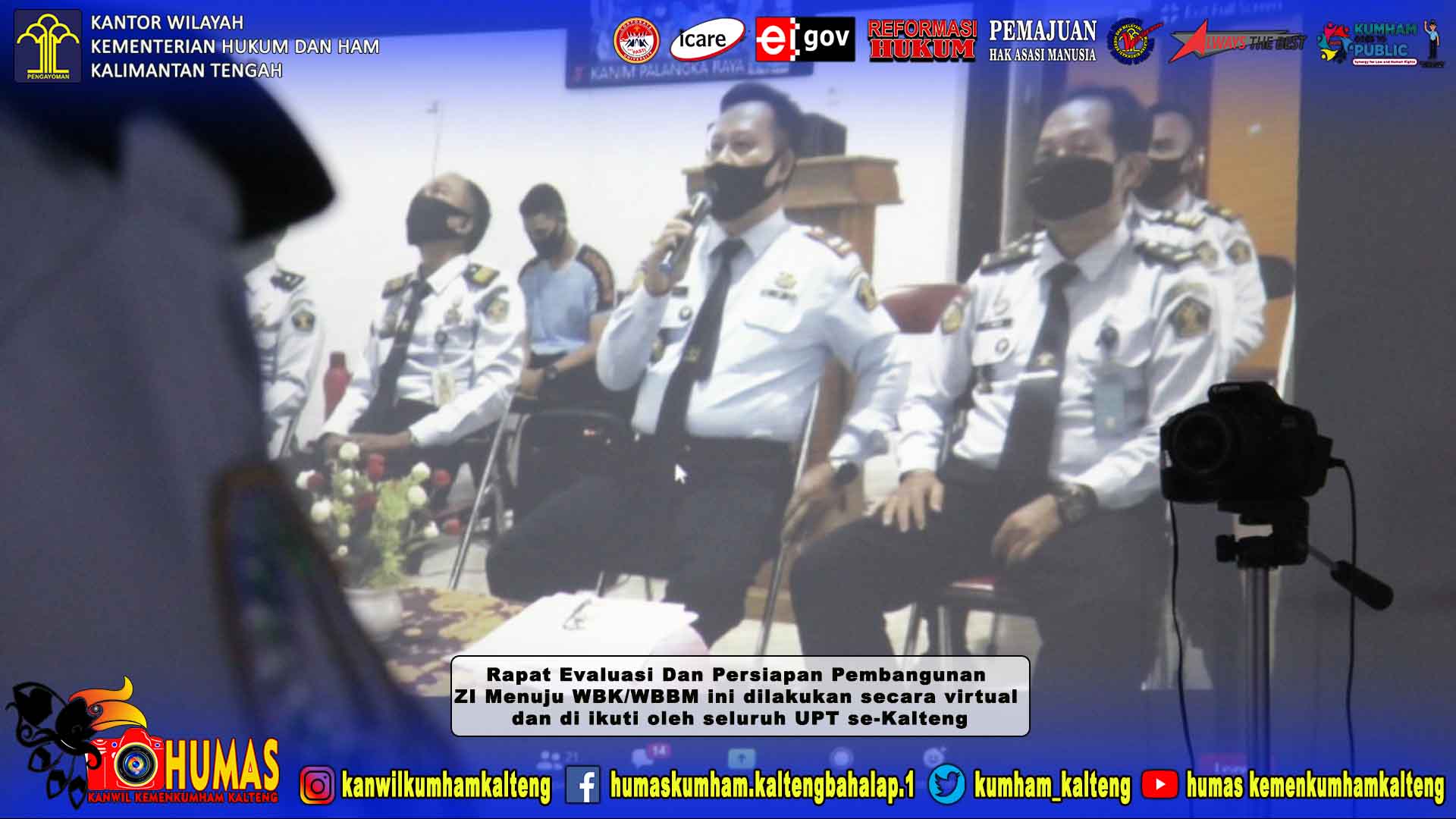 Rapat Evaluasi dan Persiapan Pembangunan ZI Menuju WBK/WBBM
