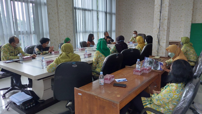 DPMPTSP Sukamara Studi Banding Pembangunan ZI ke DPMPTSP Kobar