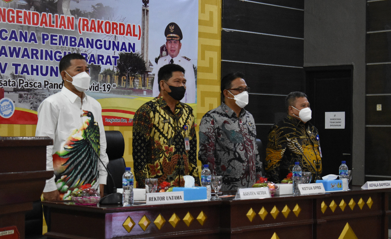 Strategi Pemulihan Pariwisata Pasca Pandemi Covid-19 jadi Tema Rakordal Triwulan IV 2021 Kabupaten Kobar