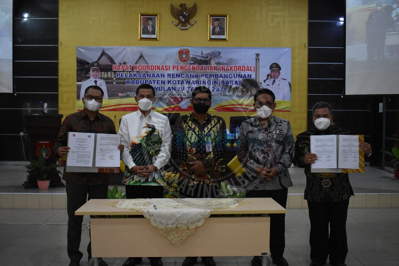 Strategi Pemulihan Pariwisata Pasca Pandemi Covid-19 jadi Tema Rakordal Triwulan IV 2021 Kabupaten Kobar