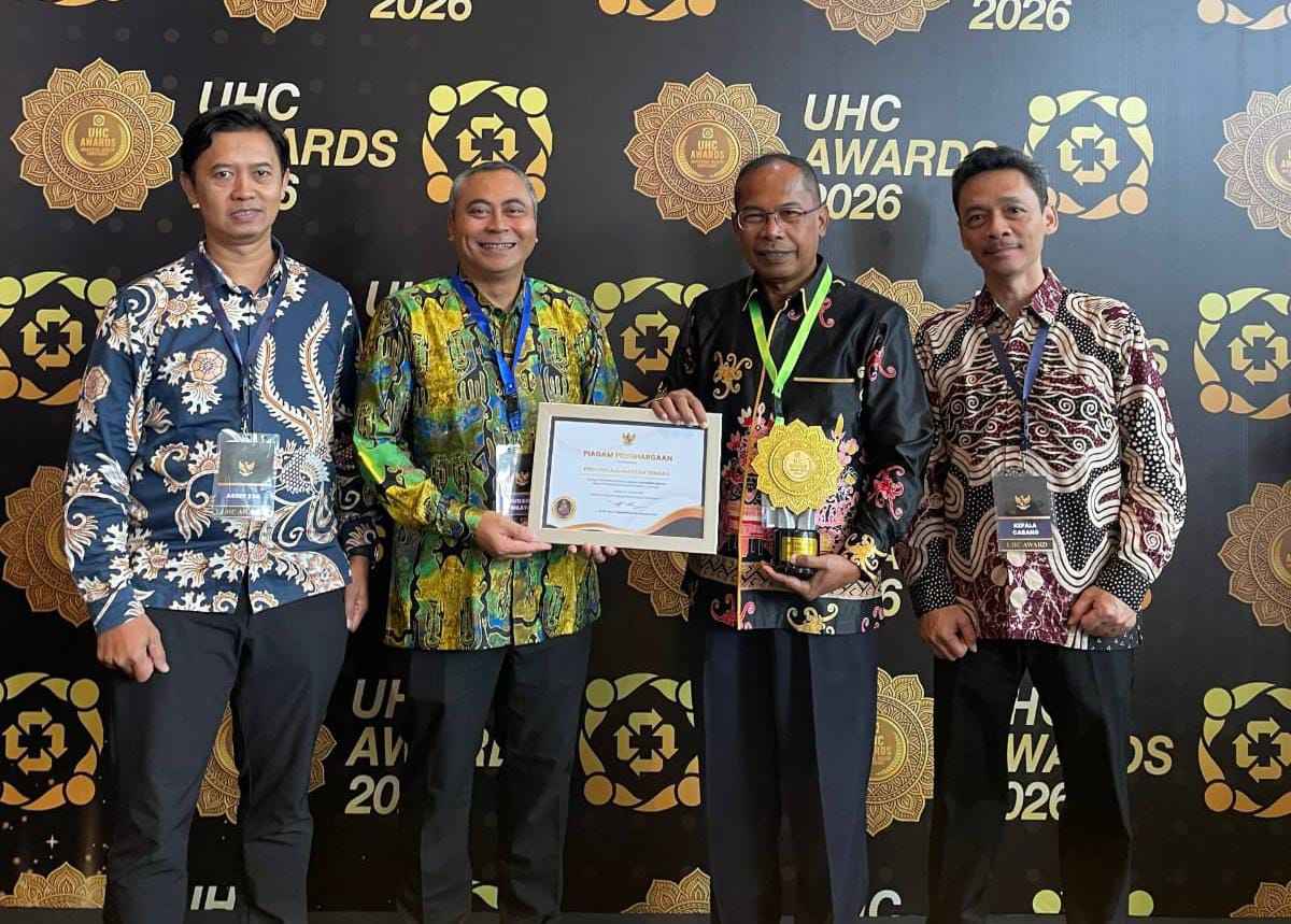 Layanan Kesehatan Makin Merata, Kalteng Raih Penghargaan Nasional UHC Award 2026