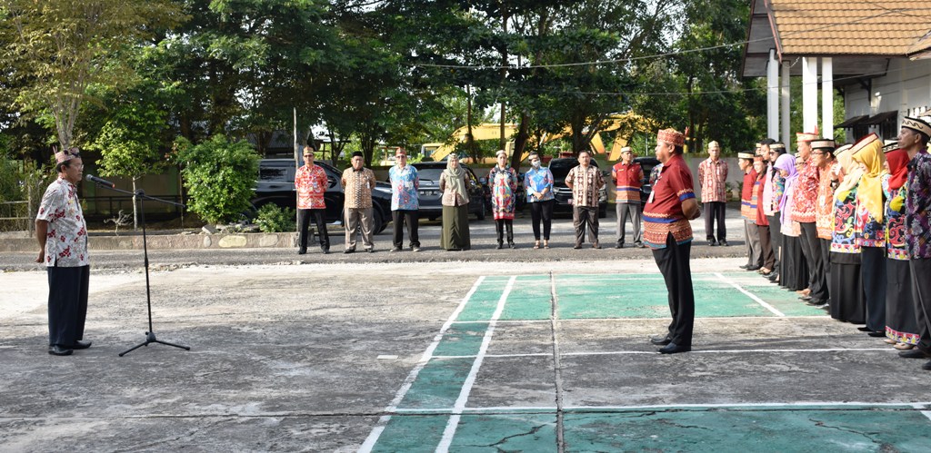 Wabup Apel Bersama dengan Pegawai Dinas Pertanian