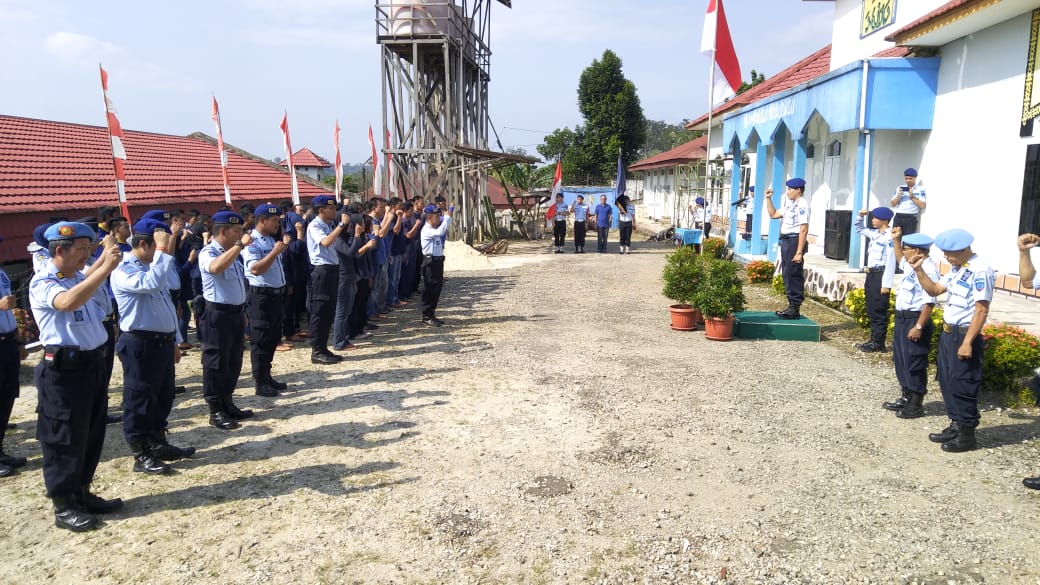Lapas Muara Teweh Laksanakan Deklarasi Bebas Narkoba dan Handphone