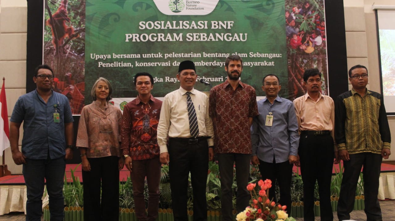 Sekda Hadiri Sosialisasi Sebangau Programme