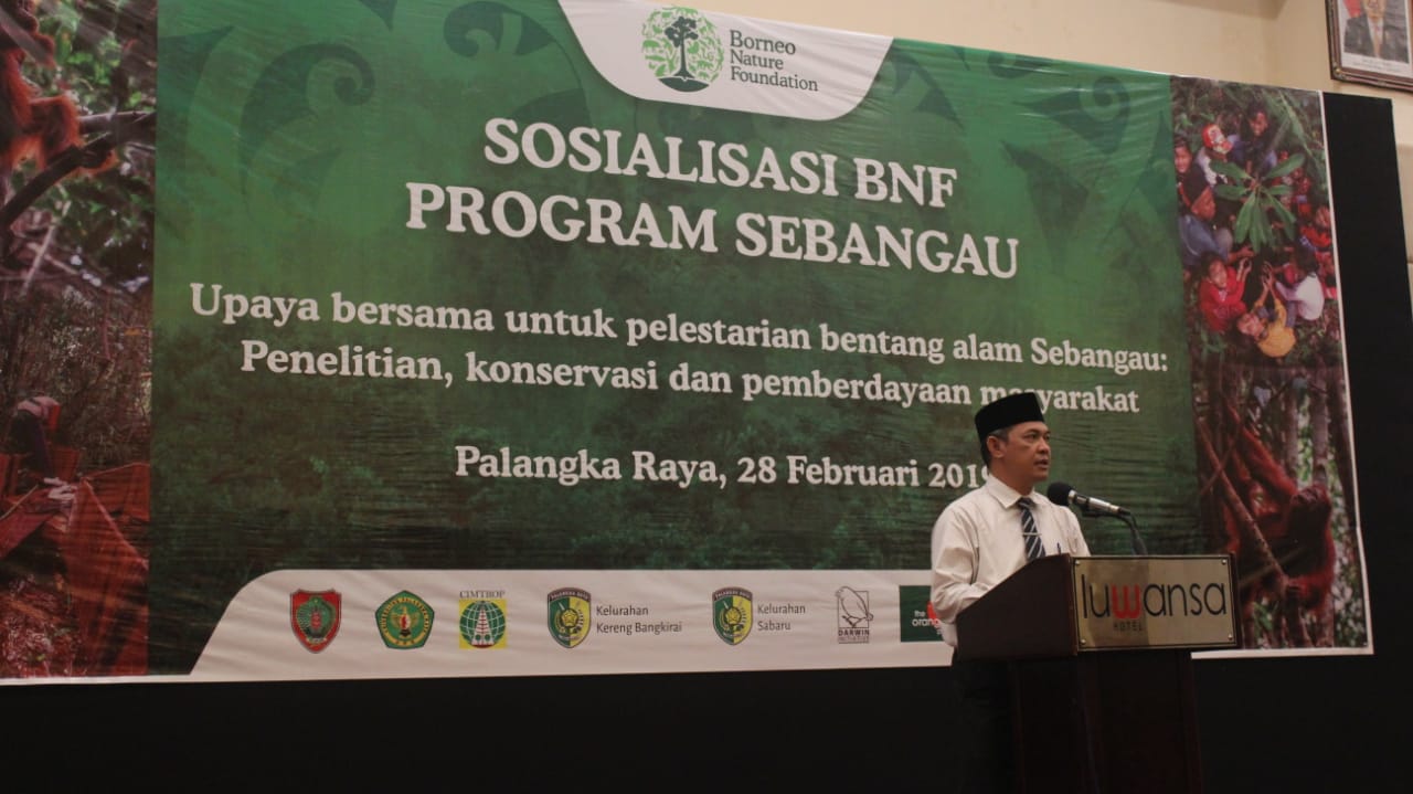 Sekda Hadiri Sosialisasi Sebangau Programme