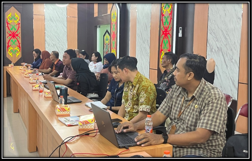 DPMPTSP Prov. Kalteng dan BKD Prov. Kalteng Gelar Rapat Pembinaan Implementasi E-Kinerja dan Sinerja
