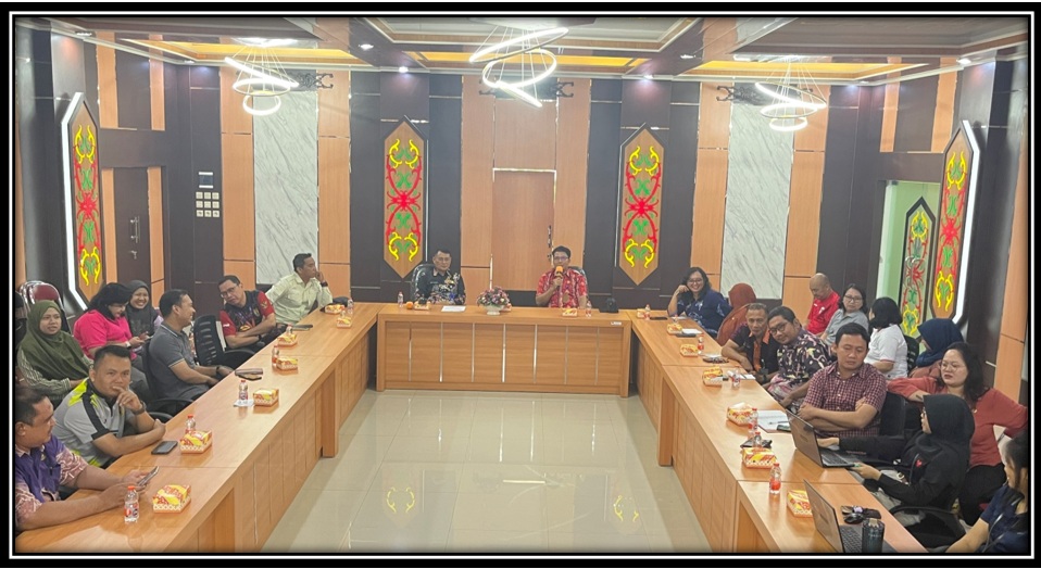 DPMPTSP Prov. Kalteng dan BKD Prov. Kalteng Gelar Rapat Pembinaan Implementasi E-Kinerja dan Sinerja