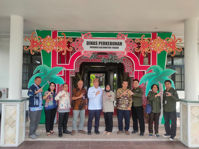 Dorong Pengembangan Komoditas Kakao di Kalteng, Kadisbun Tandatangani MoU dengan Yayasan Good Forest Indonesia