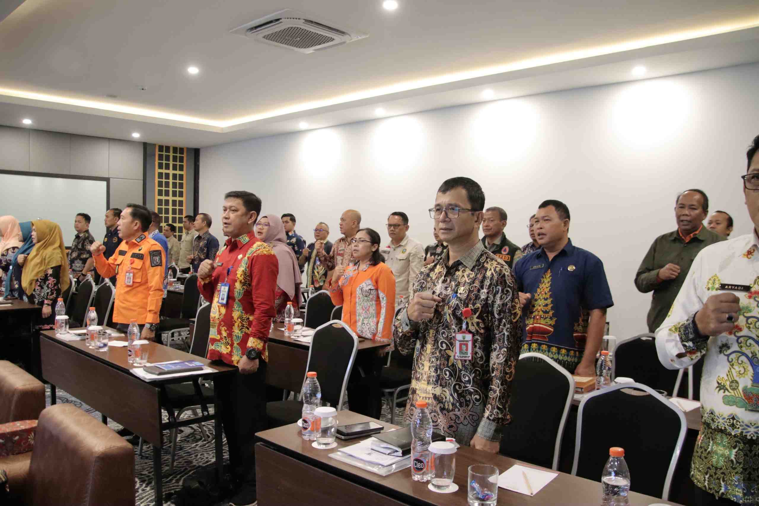 Dinas PMD Prov. Kalteng Gelar FGD Perencanaan Pembangunan Desa Berbasis Pengurangan Resiko Bencana dalam Membangun Ketahanan Masyarakat
