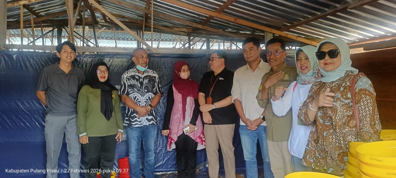 Hanpang Prov. Kalteng dan Tim Satgas SABER Polda Kalteng Perkuat Ketahanan Pangan, Stok Aman 3 Bulan ke Depan