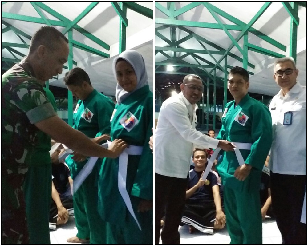 Beladiri Yongmoodo Sinergitas Tugas Kemenkumham Kalteng Dan Korem 102 Panju Panjung