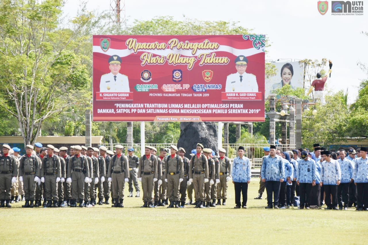 Dirgahayu Pemadam Kebakaran, Satuan Polisi Pamong Praja dan Satuan Perlindungan Masyarakat