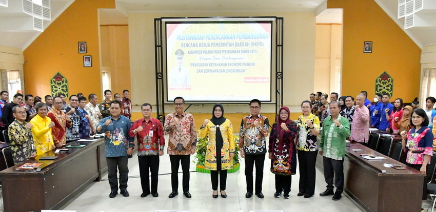Kepala Bappedalitbang Prov. Kalteng Hadiri Musrenbang RKPD Kab. Pulang Pisau Tahun 2025