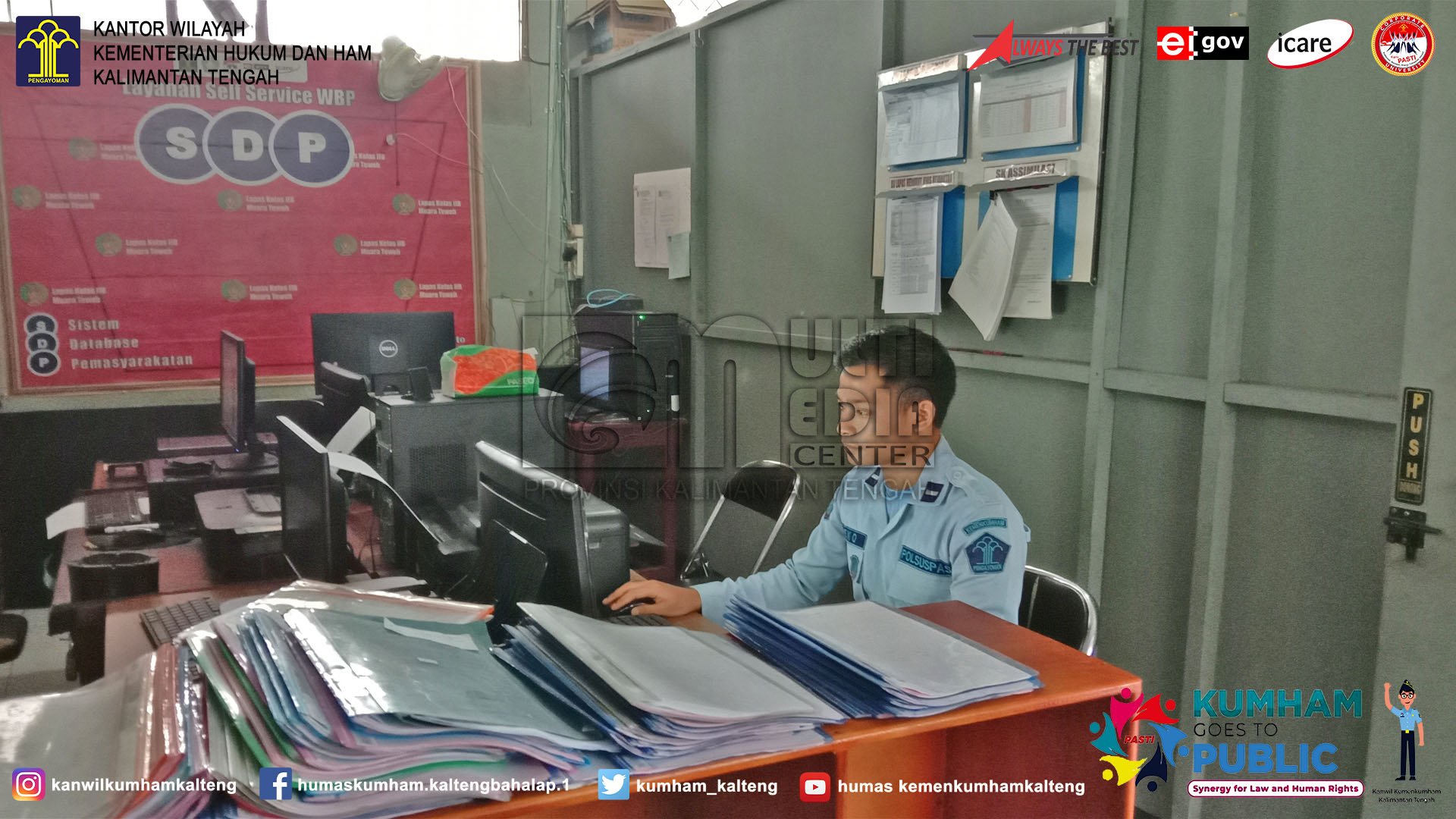 Petugas Lapas Muara Teweh Raih Penghargaan, Kalapas: Jangan Kasih Kendor!