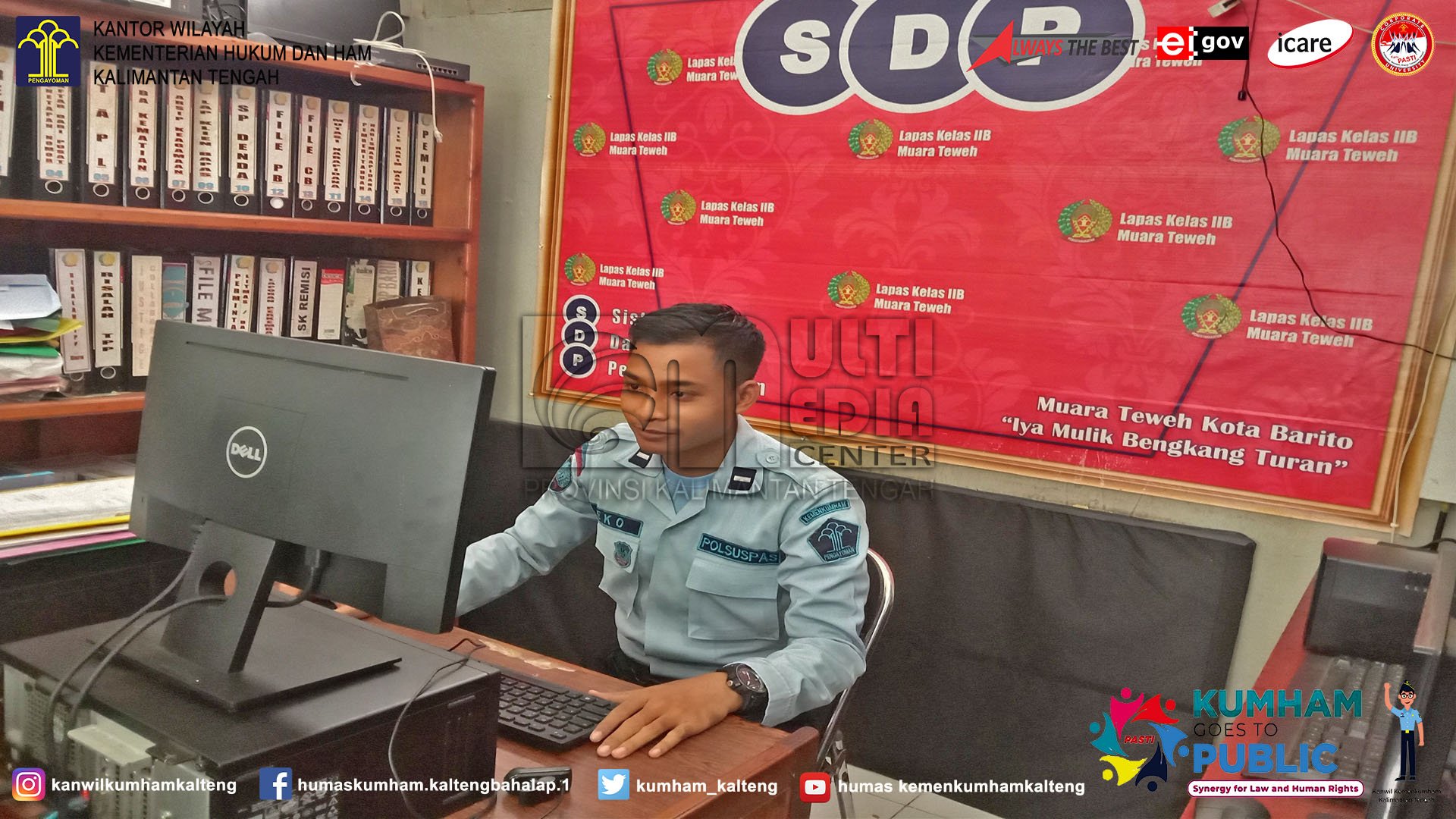 Petugas Lapas Muara Teweh Raih Penghargaan, Kalapas: Jangan Kasih Kendor!