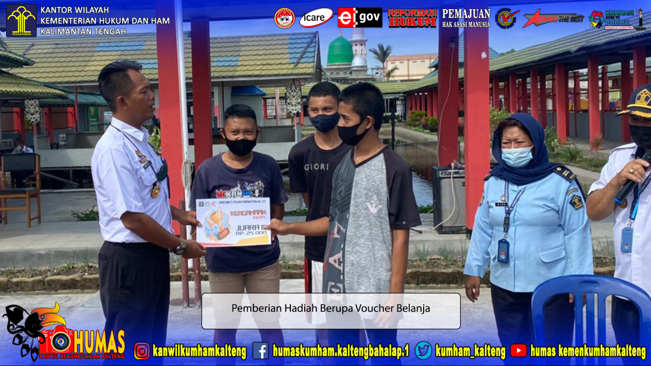 Penutupan Pekan Olahraga Narapidana Rutan Kuala Kapuas