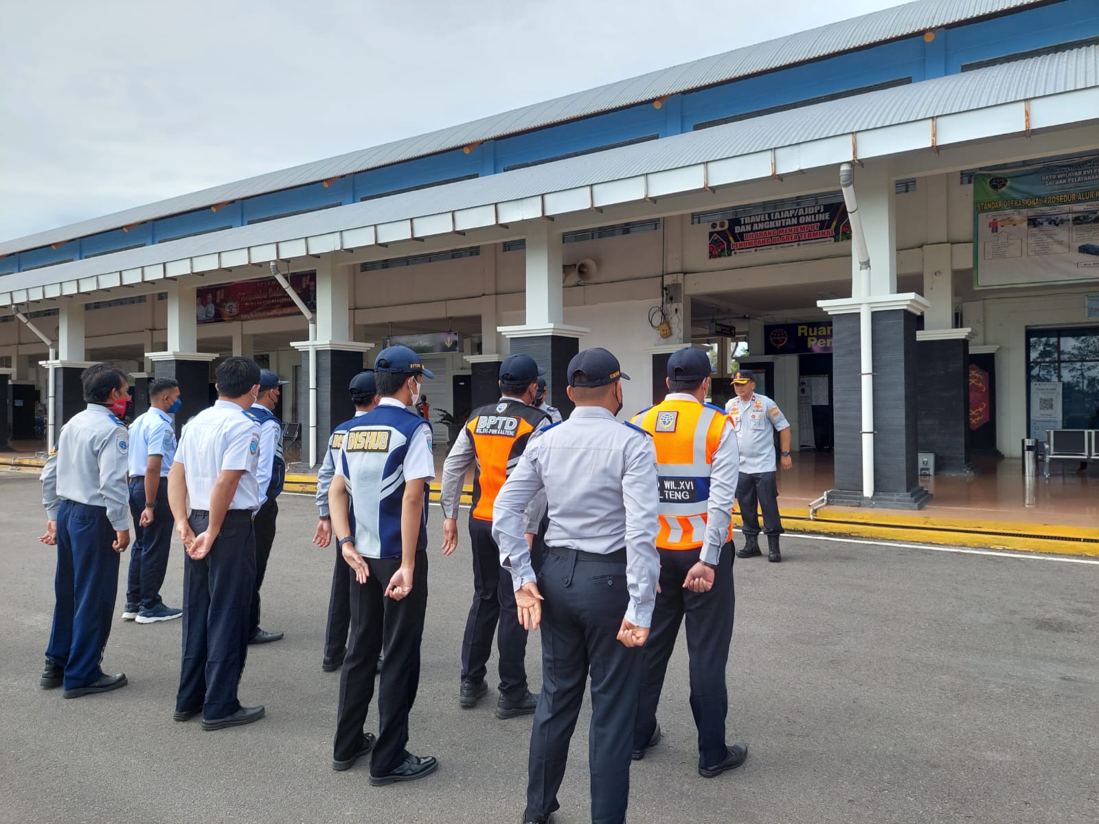 Dishub Kalteng Hadiri Rampcheck Angkutan Penumpang di Terminal Tipe-A W.A Gara Palangka Raya