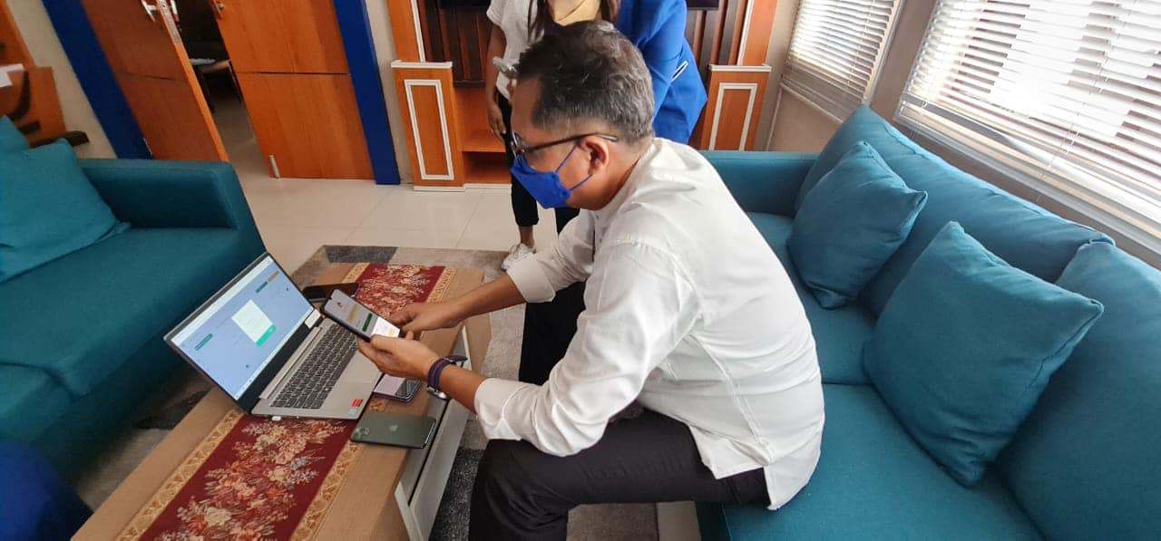 Dislutkan Prov. Kalteng Jadi Percontohan Aplikasi CMS Bank Kalteng