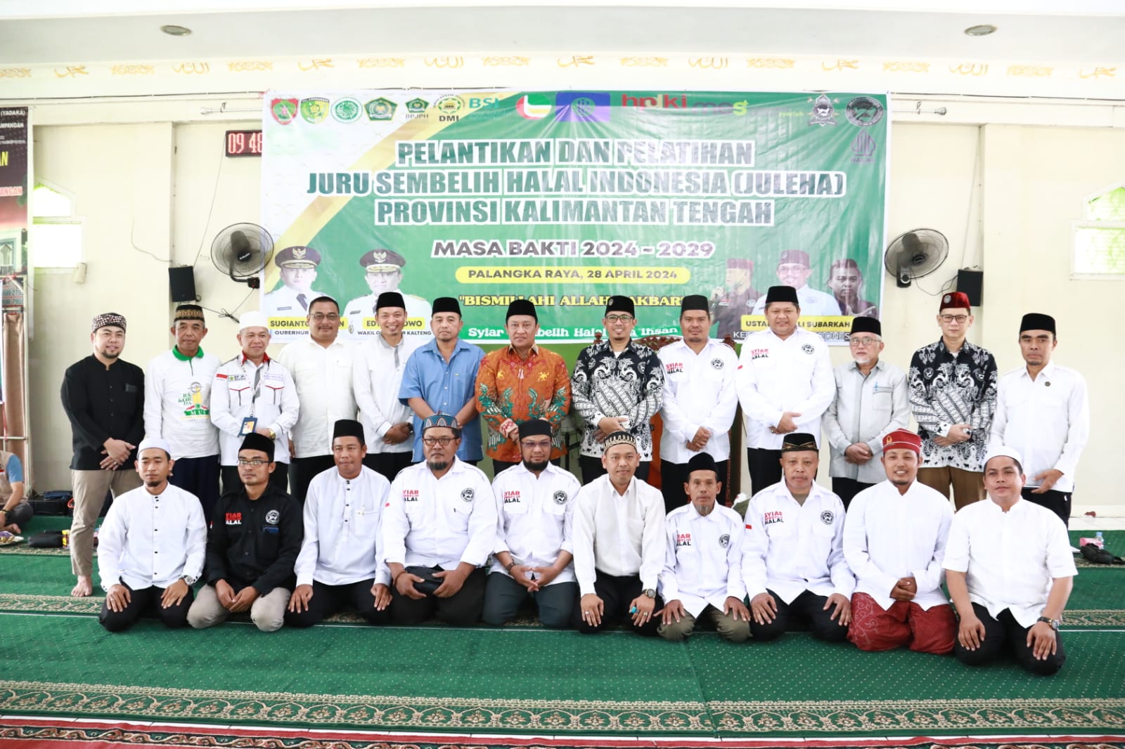 Wagub Edy Pratowo Buka Pelatihan Juru Sembelih Halal Se-Kalteng