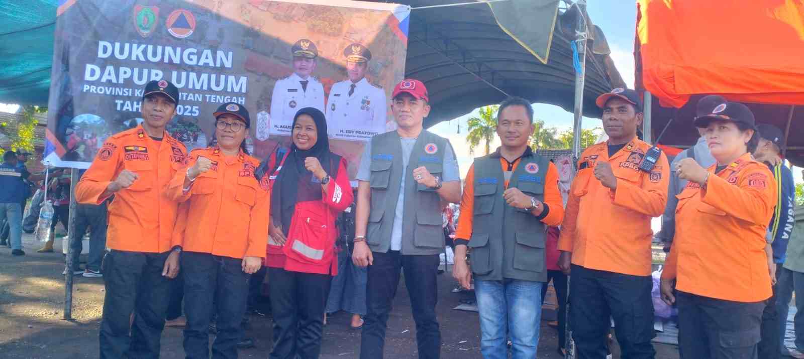 BPBD Prov. Kalteng Dirikan Dapur Umum untuk Warga Terdampak Banjir di Buntok