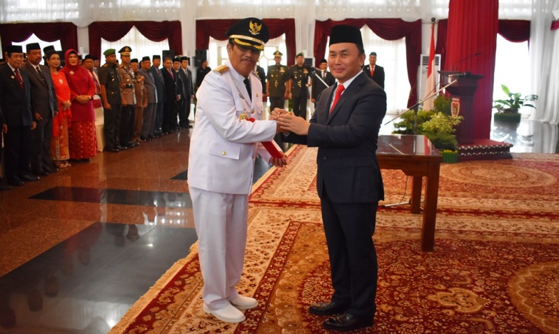 Agus Pramono Resmi Sebagai Penjabat Bupati Kapuas