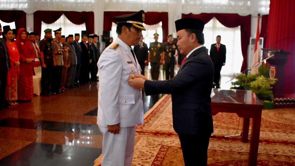 Agus Pramono Resmi Sebagai Penjabat Bupati Kapuas
