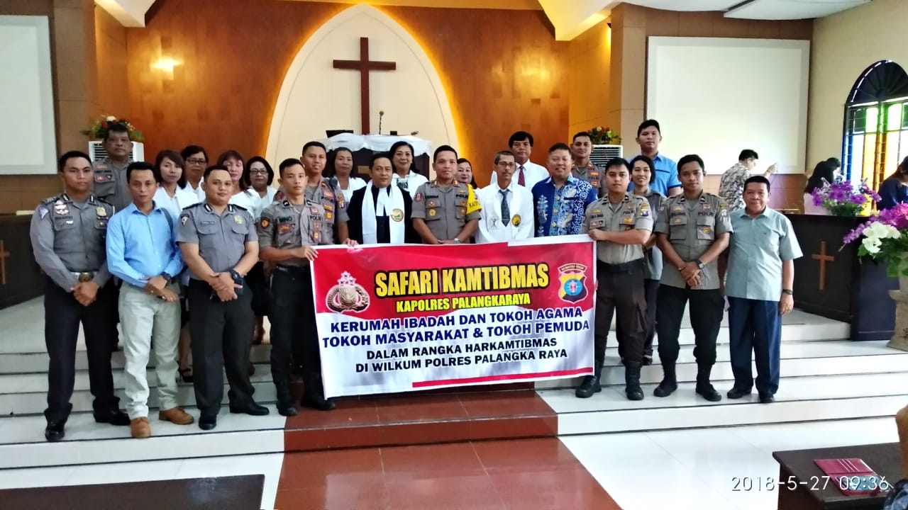 Safari Kamtibmas Kapolres Palangka Raya 