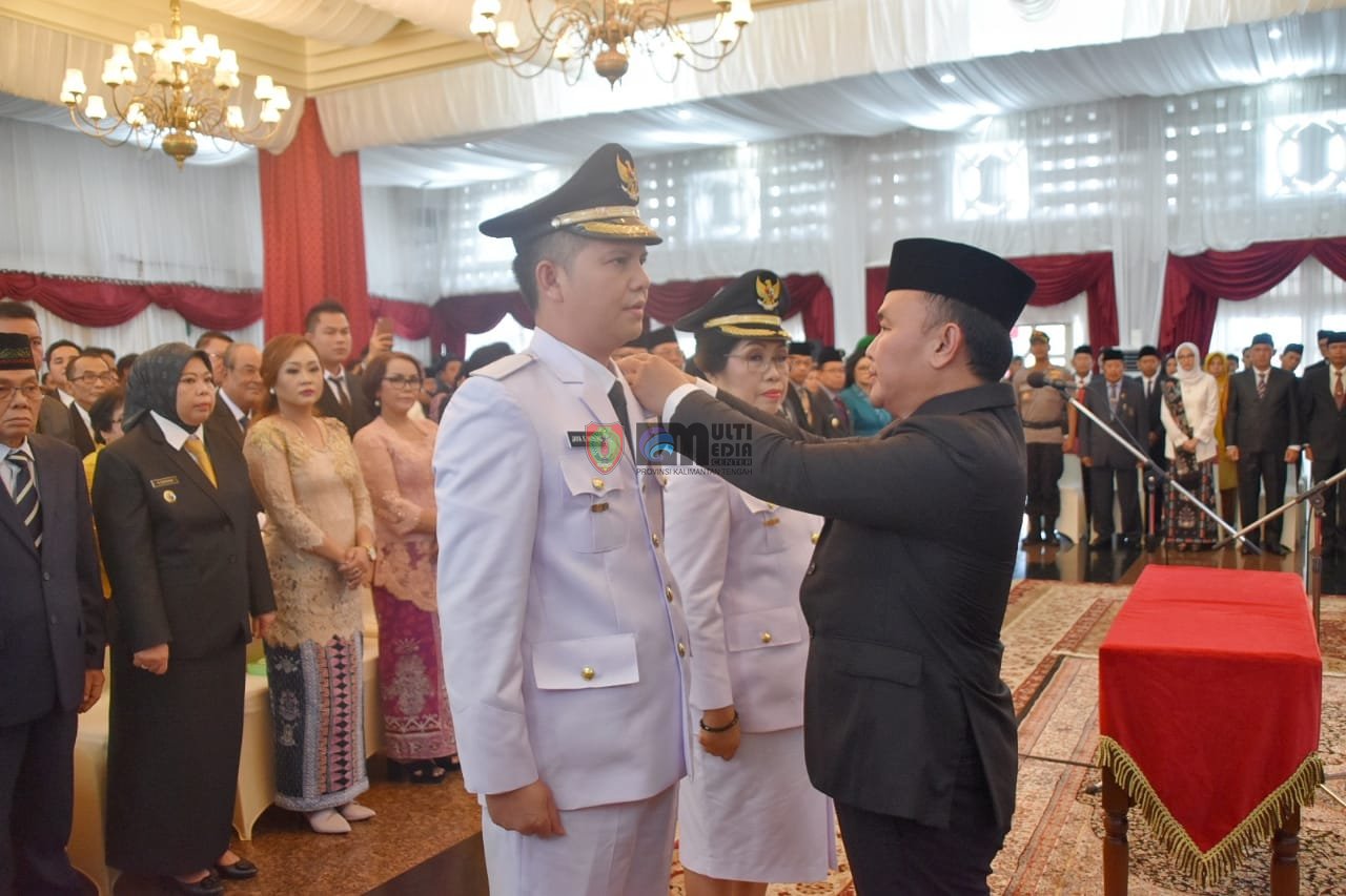 Gubernur : Upayakan Terciptanya Kesejahteraan dan Kemakmuran Masyarakat di Kabupaten Gunung Mas