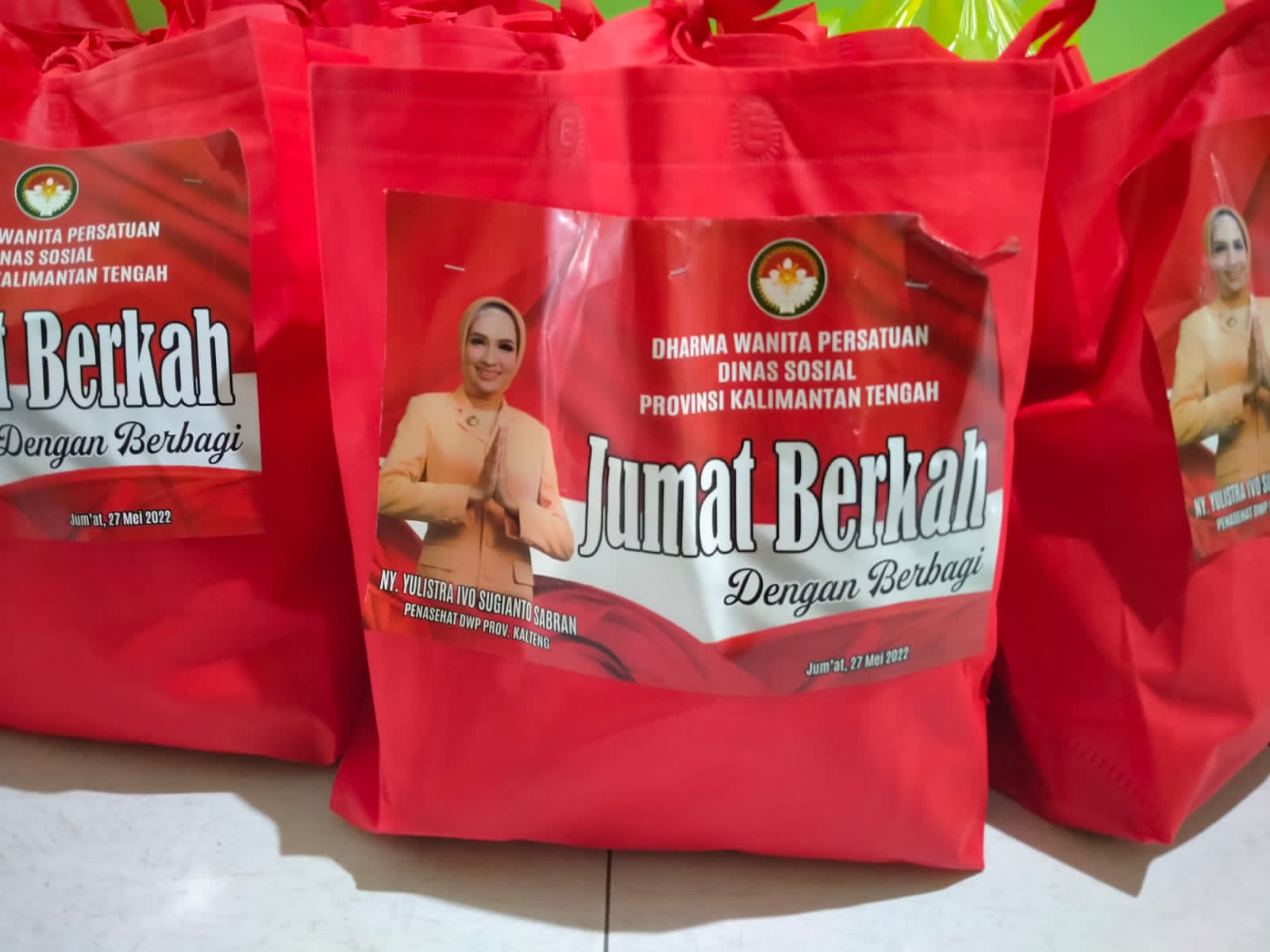 DWP Unit Dinas  Sosial Gelar Jumat Berkah Berbagi