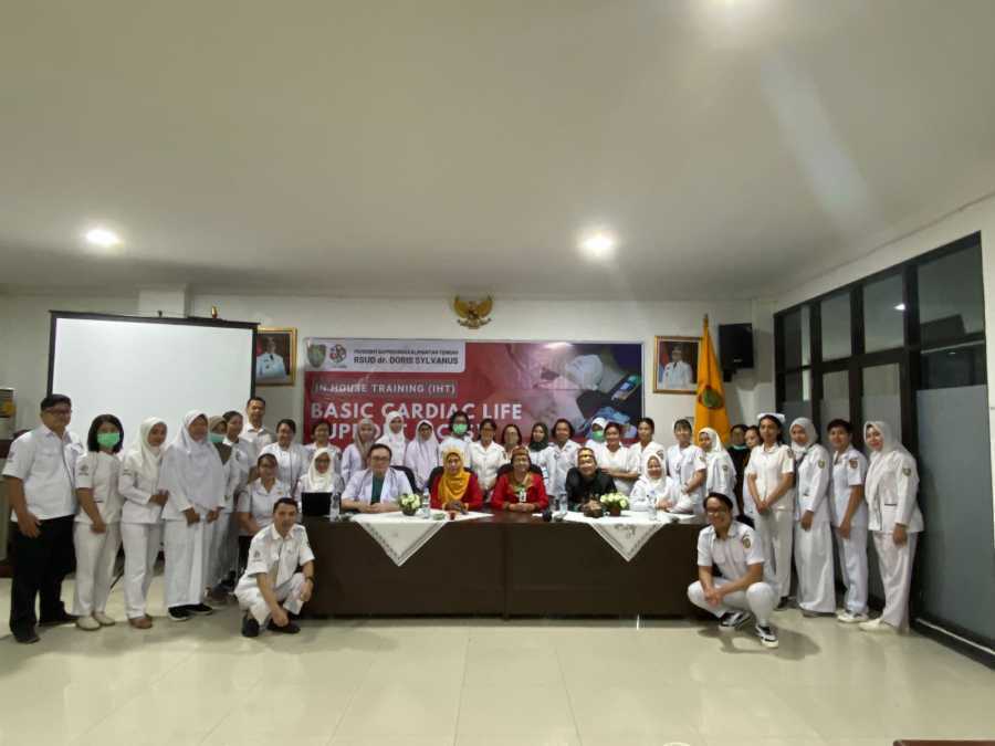 RSUD dr. Doris Sylvanus Selenggarakan In House Training Basic Cardiac Life Support Tahun 2024