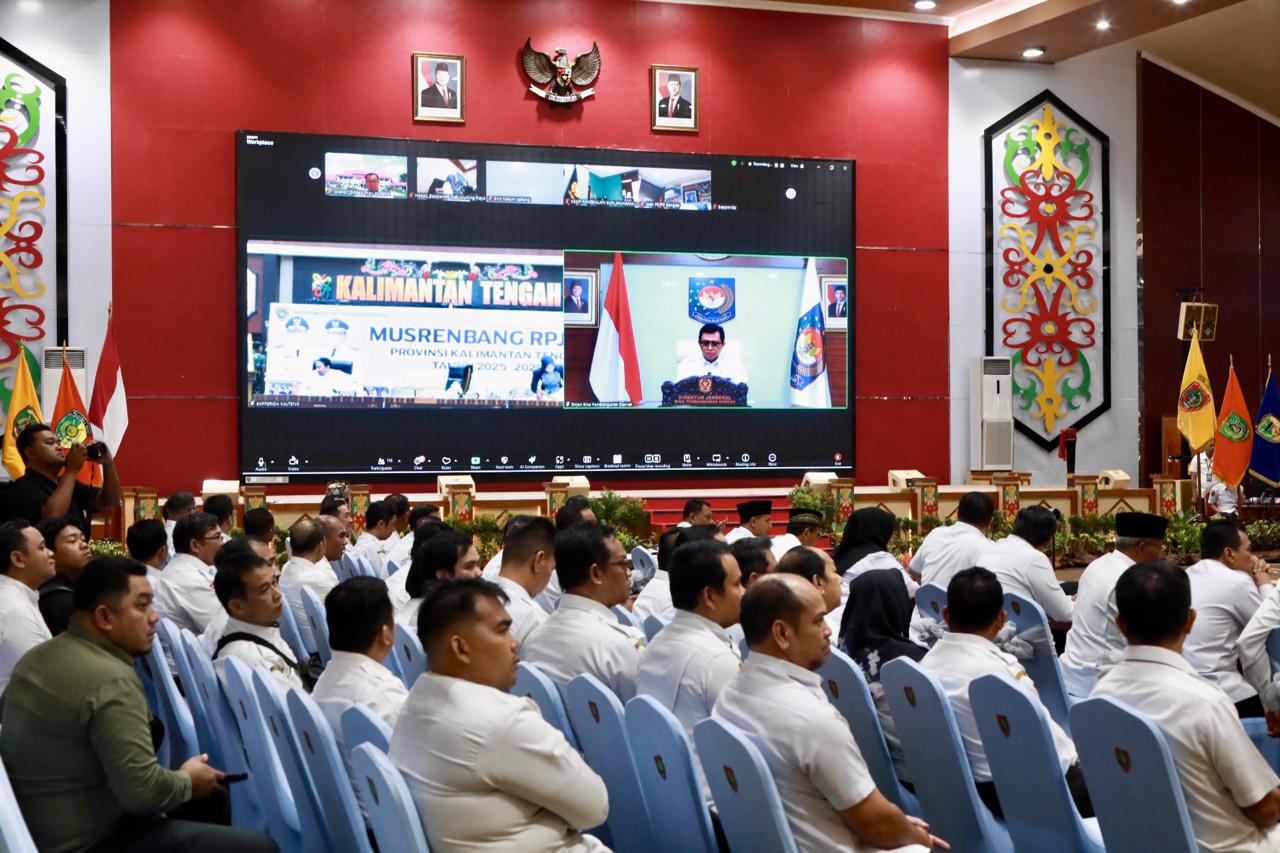 Musrenbang RPJMD Kalteng 2025–2029 Resmi Dibuka, Gubernur Soroti Program Prioritas dan Sinergi Pembangunan