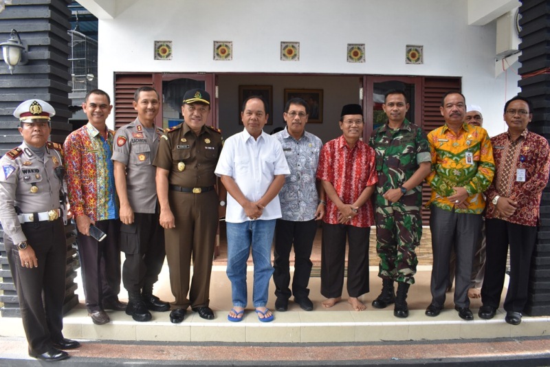 Pj Bupati Kunjungi Paslon Pasca Pilkada