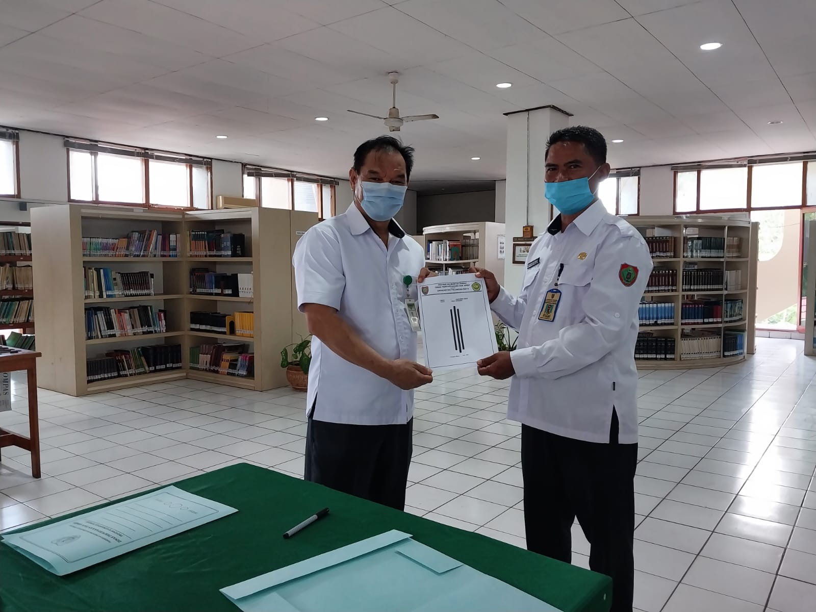 Kerja Sama UPR-Dispursip, Energi Baru Peningkatan Literasi di Kalteng