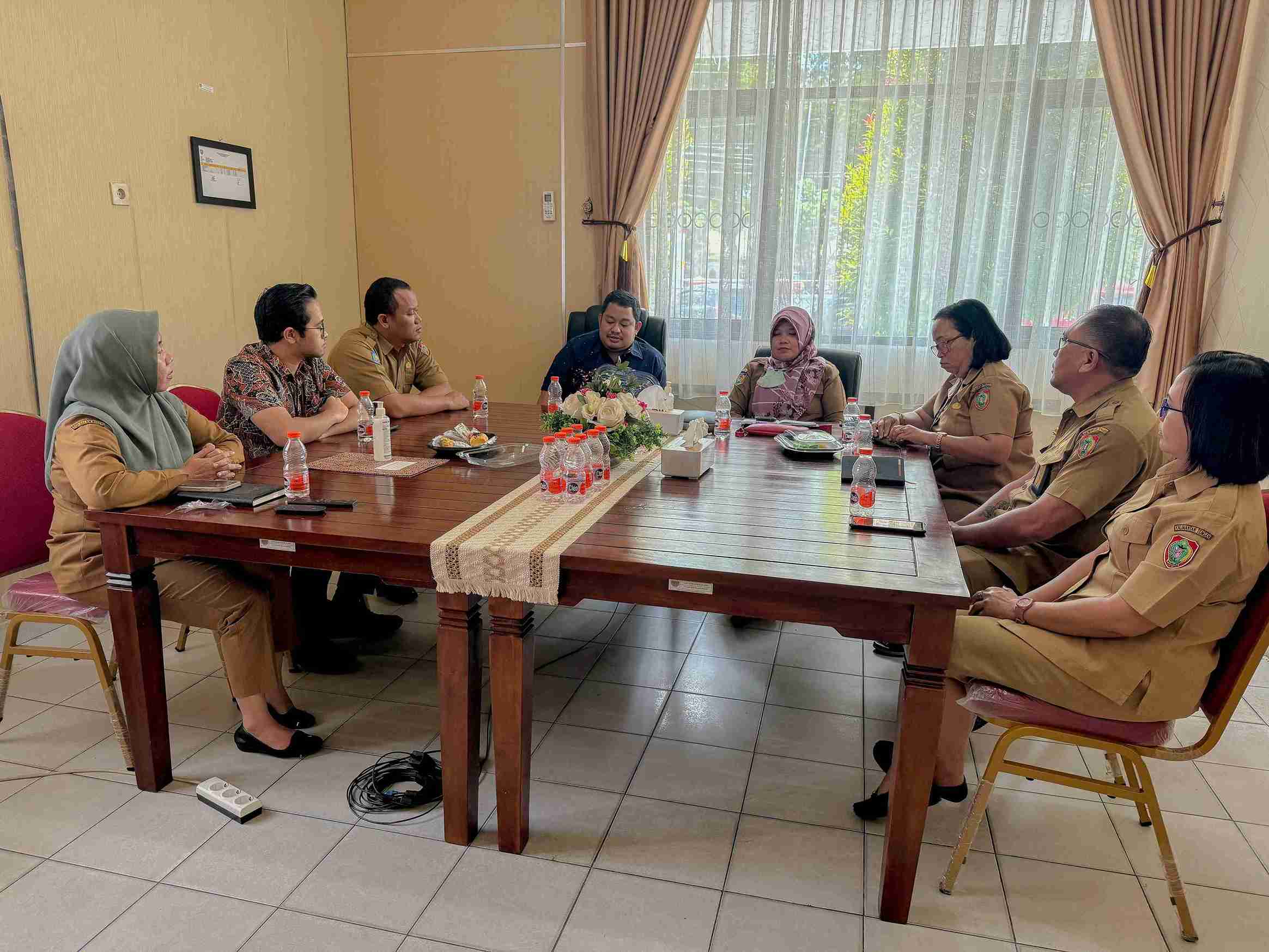 Badan Kesbangpol Prov. Kalteng Terima Kunker Direktorat Jenderal Politik dan Pemerintahan Umum Kemendagri RI