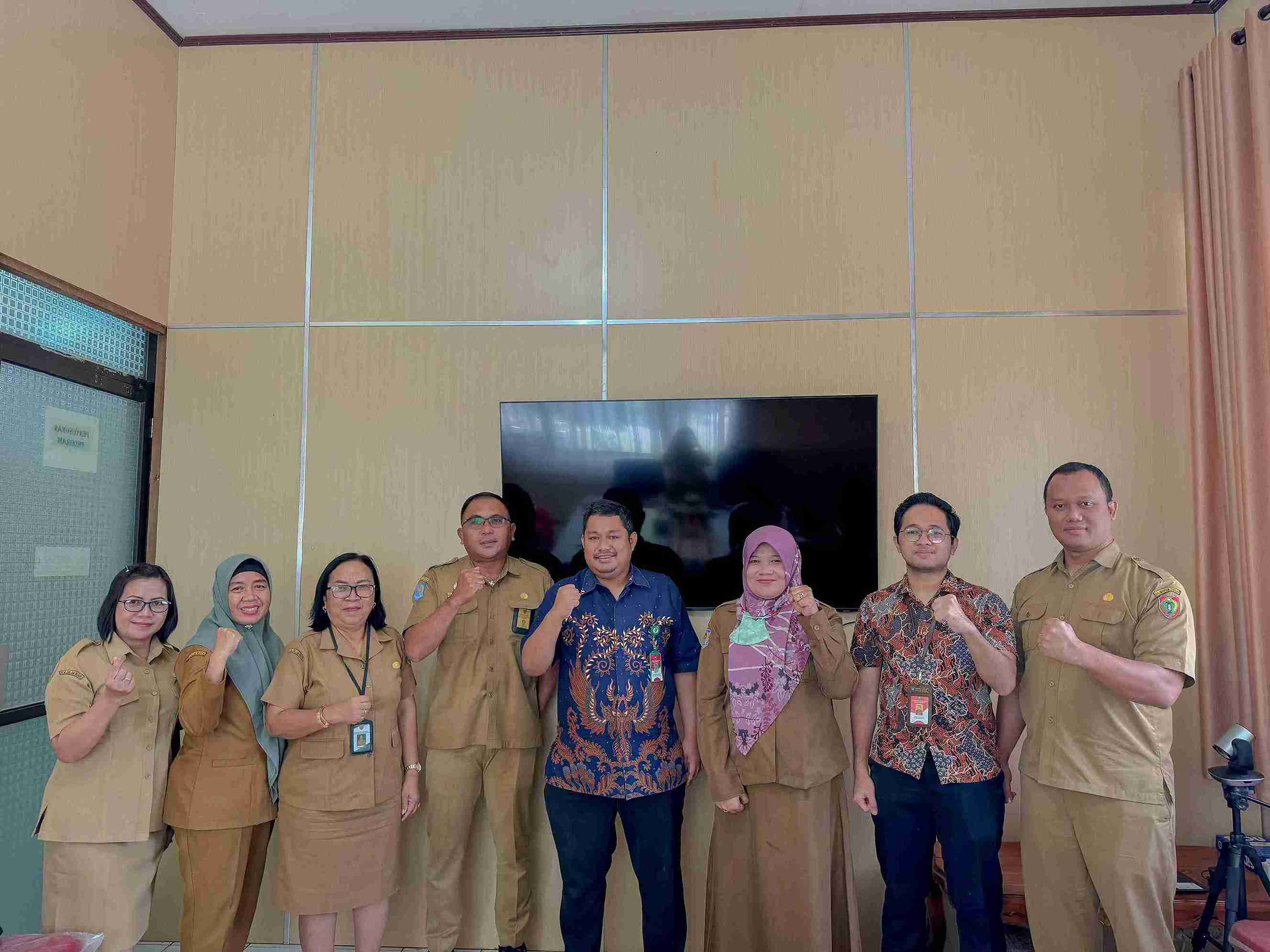 Badan Kesbangpol Prov. Kalteng Terima Kunker Direktorat Jenderal Politik dan Pemerintahan Umum Kemendagri RI
