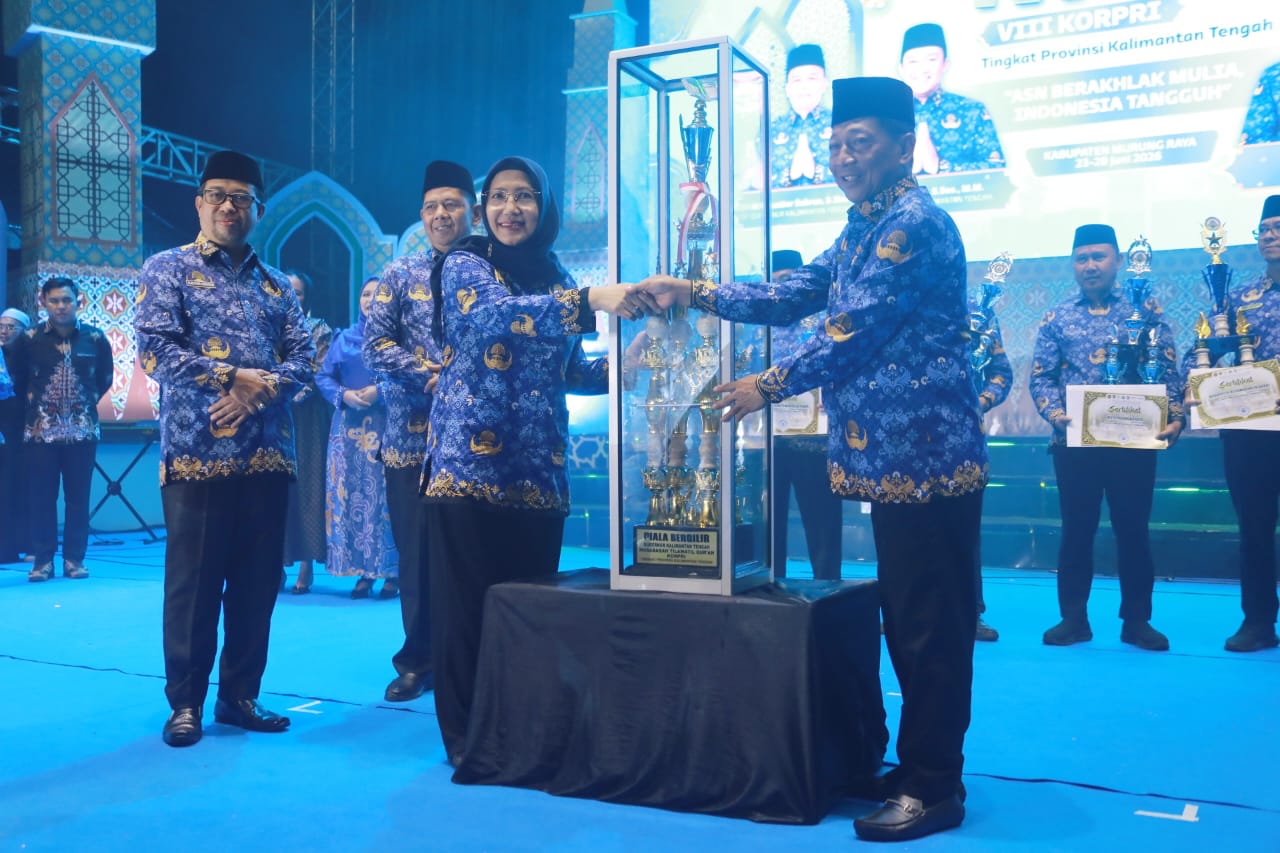 MTQ VIII KORPRI Kalteng Resmi Ditutup, Murung Raya Sabet Juara Umum, Katingan Tuan Rumah 2028