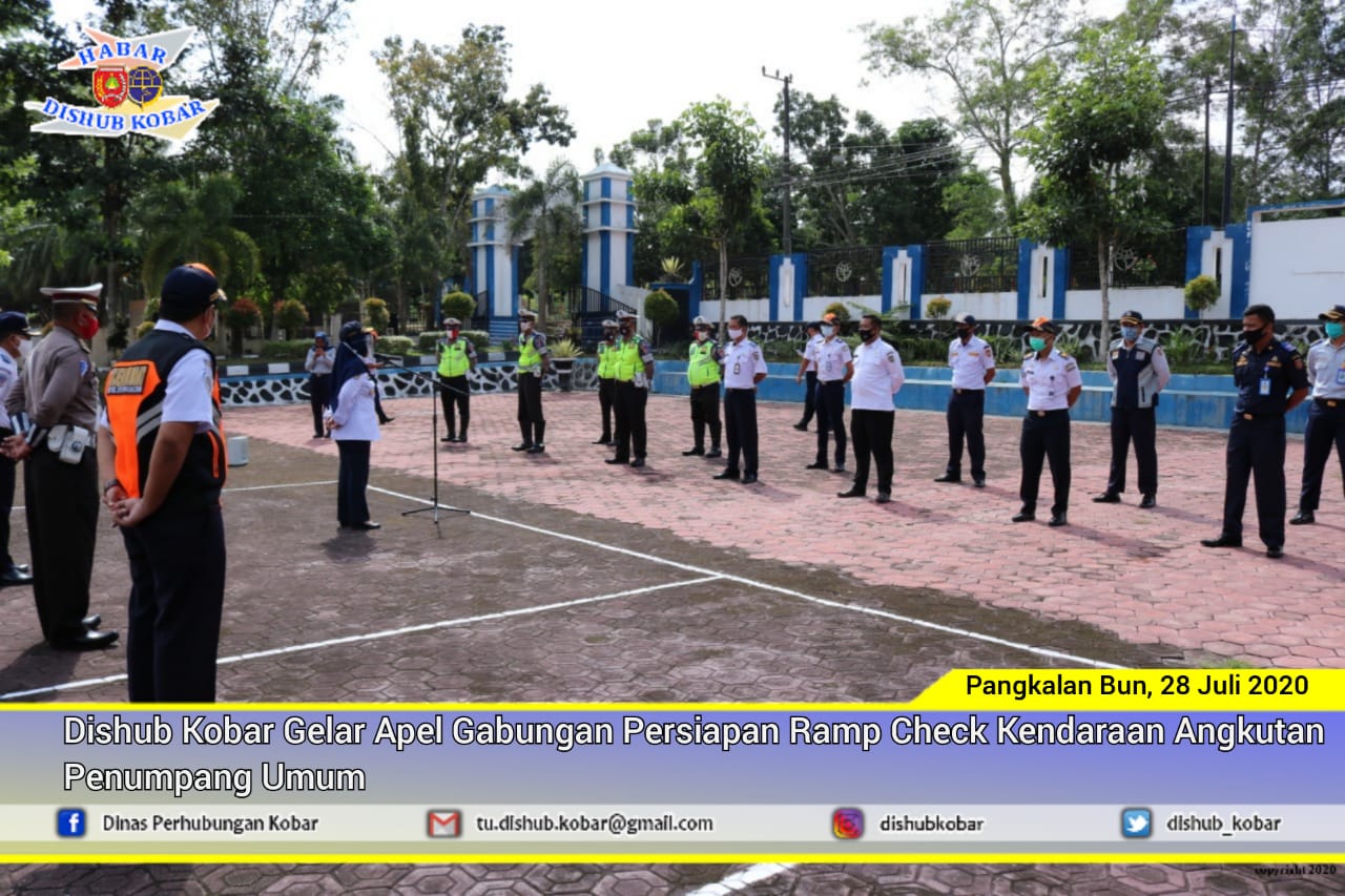 Apel Gabungan Persiapan Ramp Check Kendaraan Angkutan Penumpang Umum