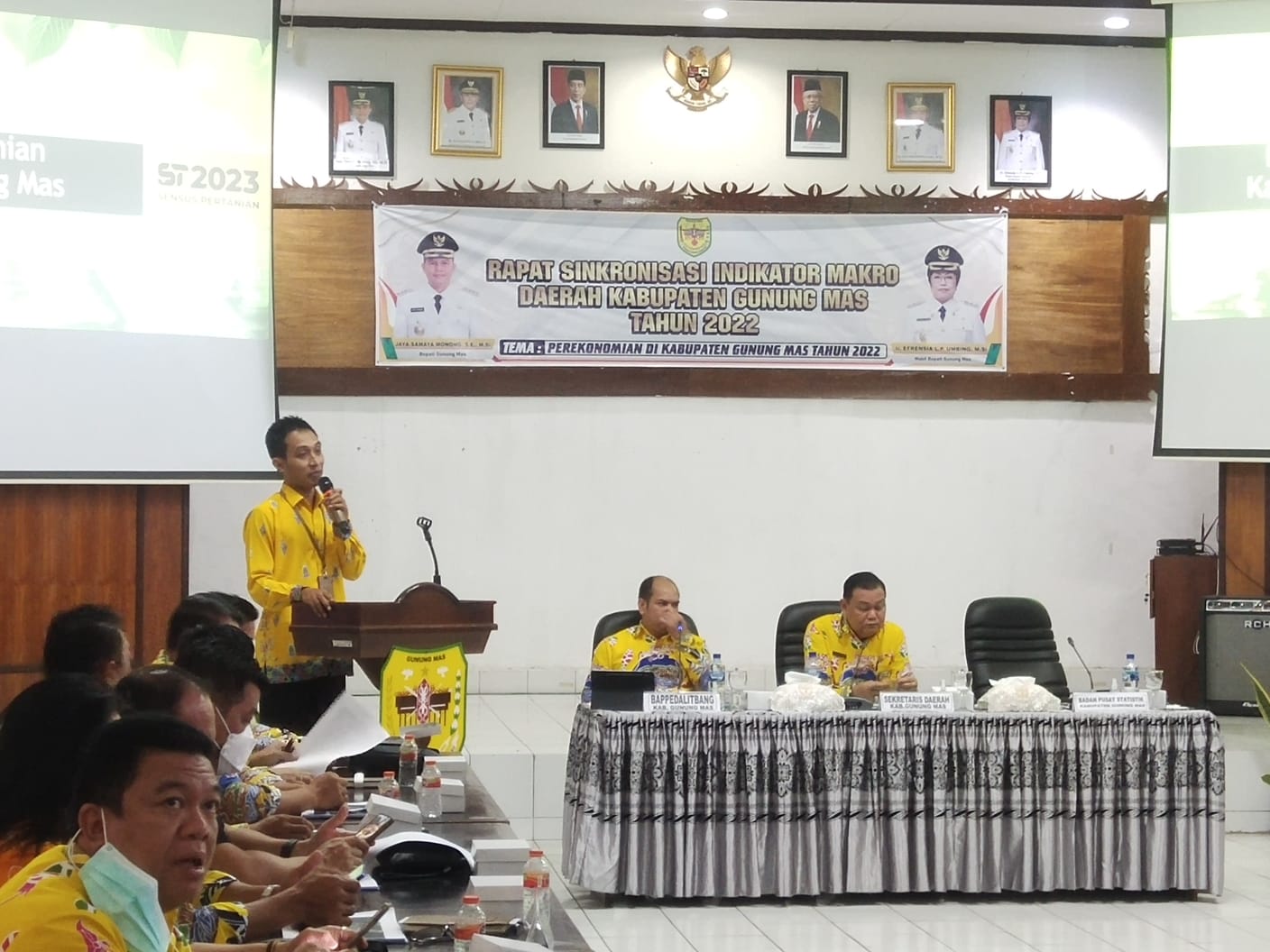 Bappedalitbang-BPS Gumas Berkolaborasi Naikkan Pertumbuhan Ekonomi Daerah